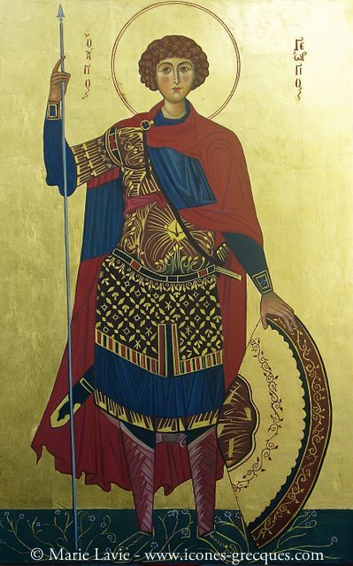 grand martyr georges, saint militaire - Ο άγιος Γεώργιος