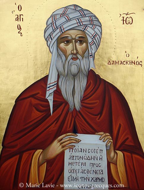 Saint Jean Damascène, défenseur des images, saintes icônes - Ιωάννης ο Δαμασκηνός