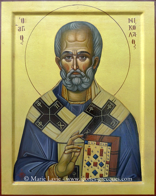 Saint Nicolas, archevêque de Myre en Lycie, le Thaumaturge - Άγιος Νικόλαος (gr.)